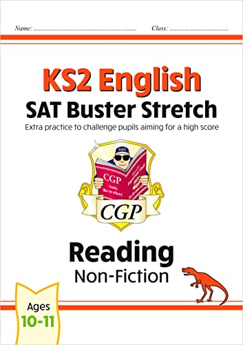 KS2 English Reading SAT Buster Stretch: Non-Fiction (for the 2024 tests) (CGP SATS Higher) von Coordination Group Publications Ltd (CGP)